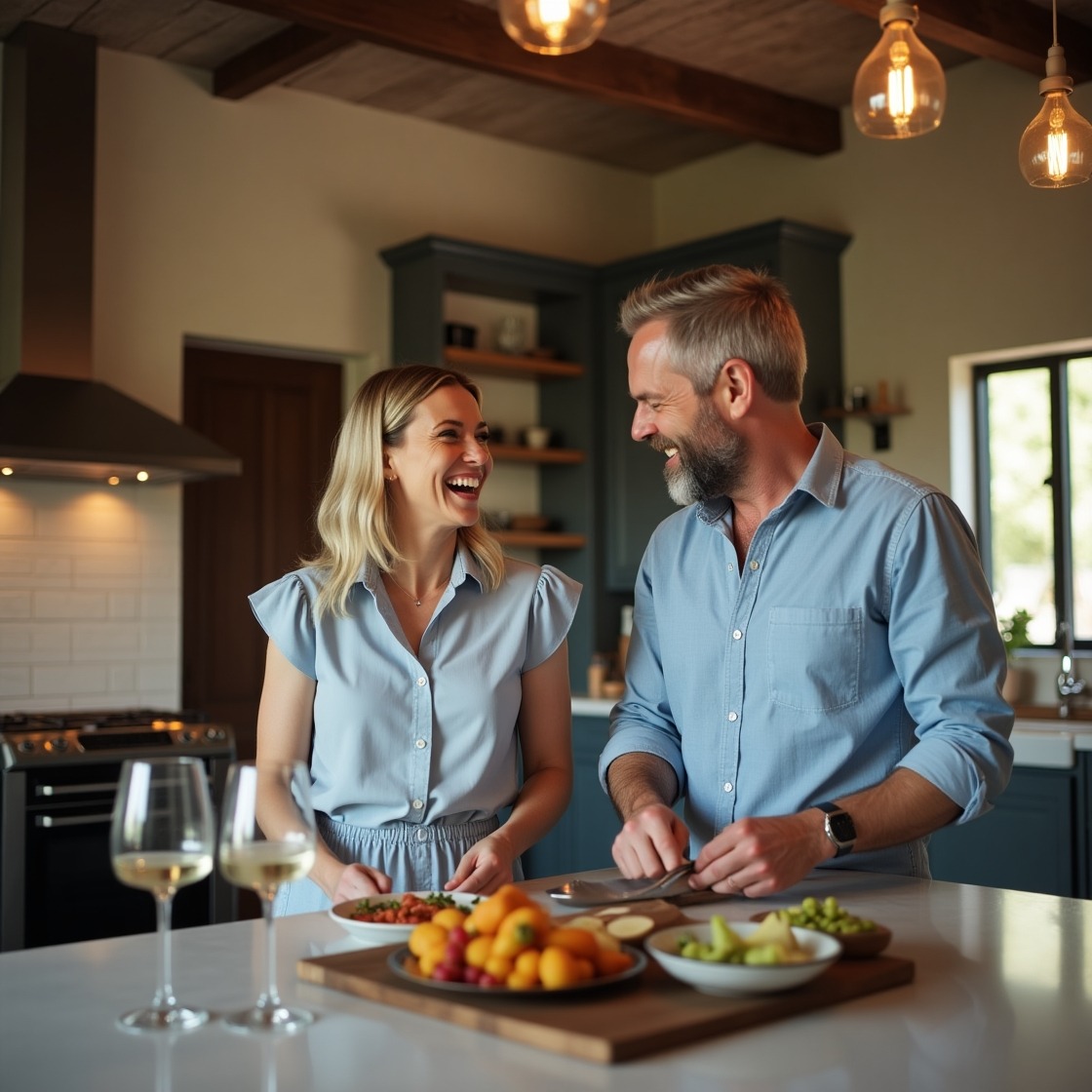 A_spacious_elegant_kitchen_with_a_large_island. AI Generated Images | Prompts by Péju