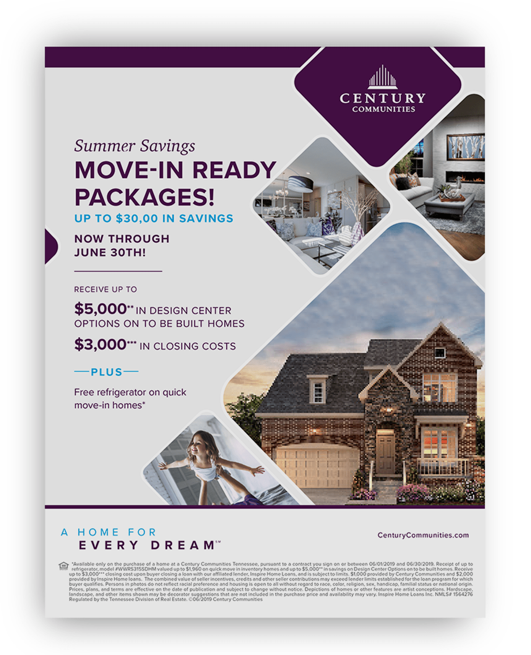 Century Communities Flyer design